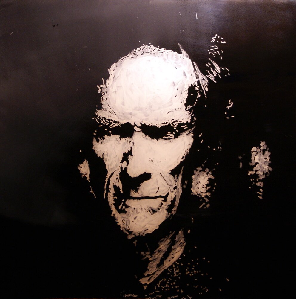 Clint Eastwood, acrylique