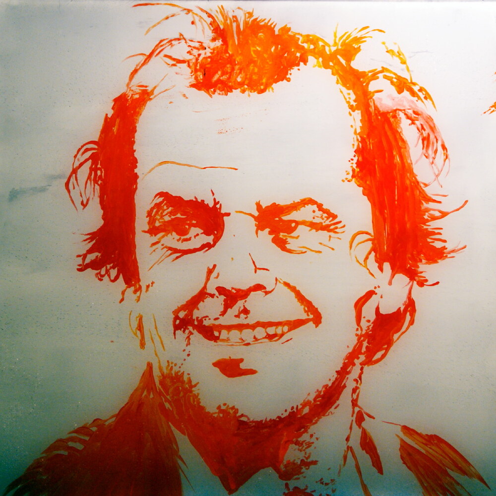 Jack Nicholson, acrylique