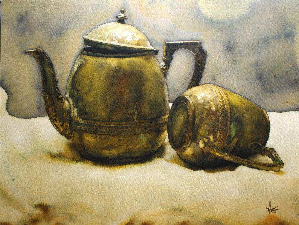 Le Poison, aquarelle