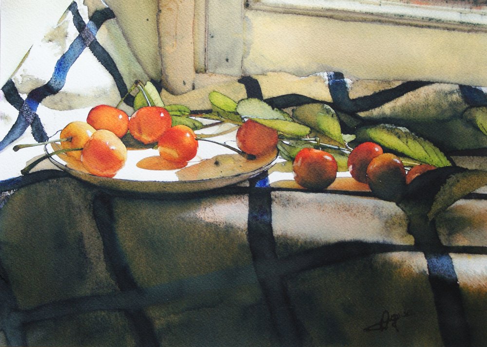 Mogador, aquarelle
